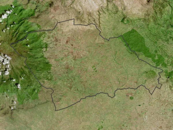 Trans Nzoia Provincie Kenia Satellietkaart Met Hoge Resolutie — Stockfoto