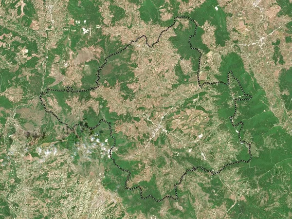 Malisheve Kosovos Kommun Lågupplöst Satellitkarta — Stockfoto
