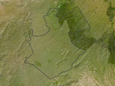 Bomet, Kenya ilçesi. Düşük çözünürlüklü uydu haritası