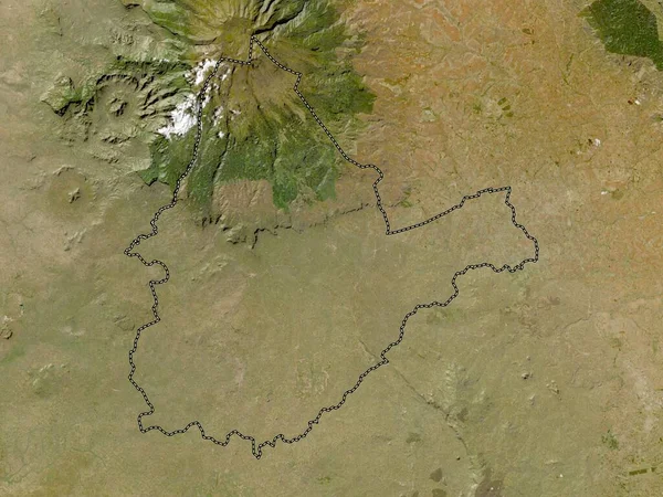 Bungoma Condado Quénia Mapa Satélite Baixa Resolução — Fotografia de Stock
