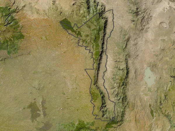 Elgeyo Marakwet Okres Keňa Satelitní Mapa Nízkým Rozlišením — Stock fotografie