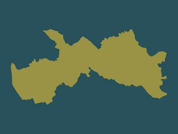 Partesch Gemeinde Kosovo Einfarbige Form — Stockfoto
