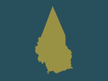 Kirinyaga, Kenya ilçesi. Katı renk biçimi