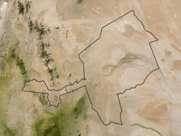 Isiolo Condado Kenia Mapa Satelital Baja Resolución — Foto de Stock