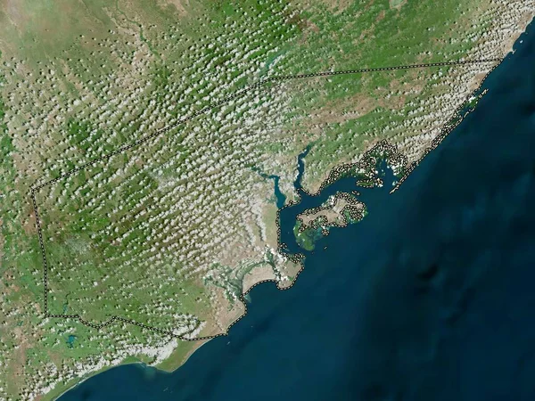 Lamu Länet Kenya Högupplöst Satellitkarta — Stockfoto