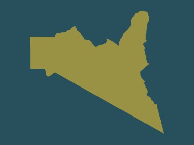 Migori, Kenya ilçesi. Katı renk biçimi