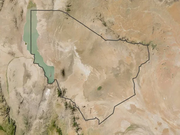 Marsabit Condado Kenia Mapa Satelital Baja Resolución — Foto de Stock