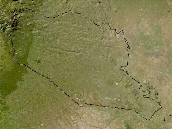 Murang Condado Quénia Mapa Satélite Baixa Resolução — Fotografia de Stock