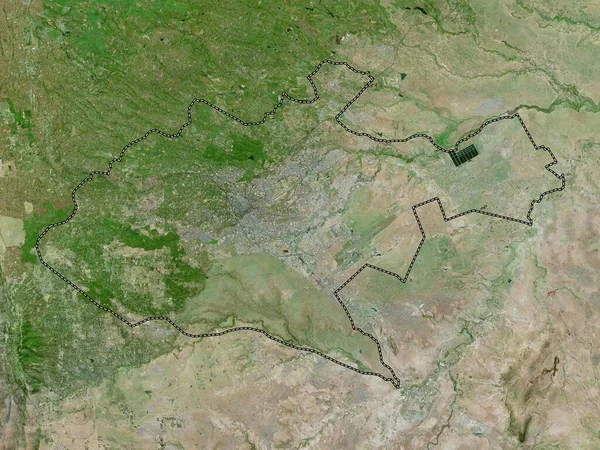 Nairobi County Kenya High Resolution Satellite Map — Stock Photo, Image