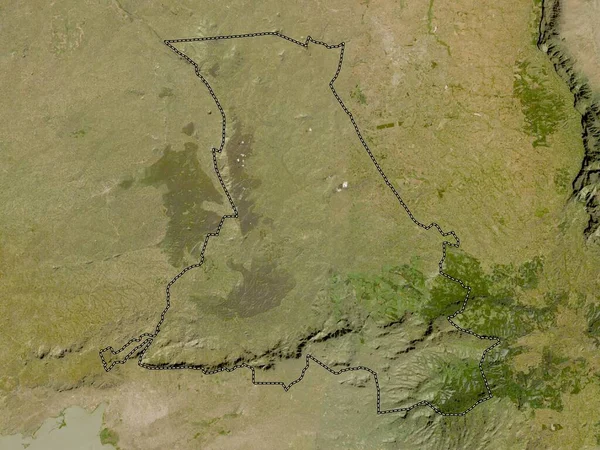Нанди Округ Кения Карта Низкого Разрешения — стоковое фото