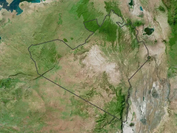 Narok Kreis Kenia Hochauflösende Satellitenkarte — Stockfoto