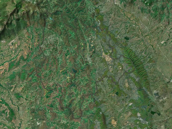 Skenderaj Kosovos Kommun Högupplöst Satellitkarta — Stockfoto