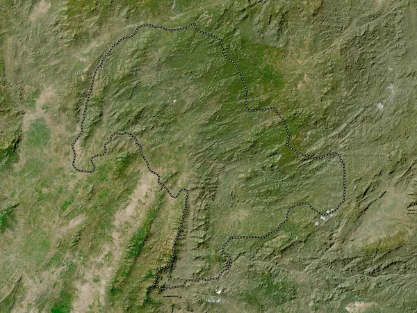 Bokeo Provincia Laos Mapa Satelital Baja Resolución — Foto de Stock