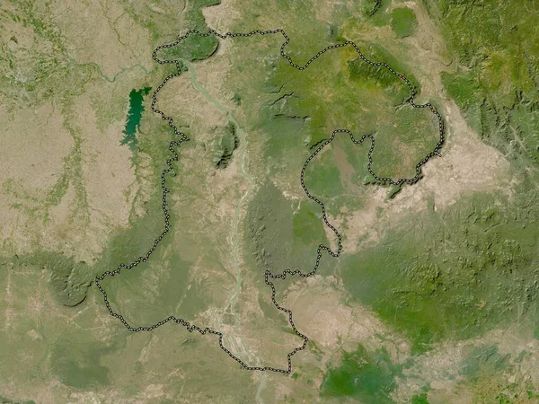 Шампасак Провинция Лаос Карта Низкого Разрешения — стоковое фото