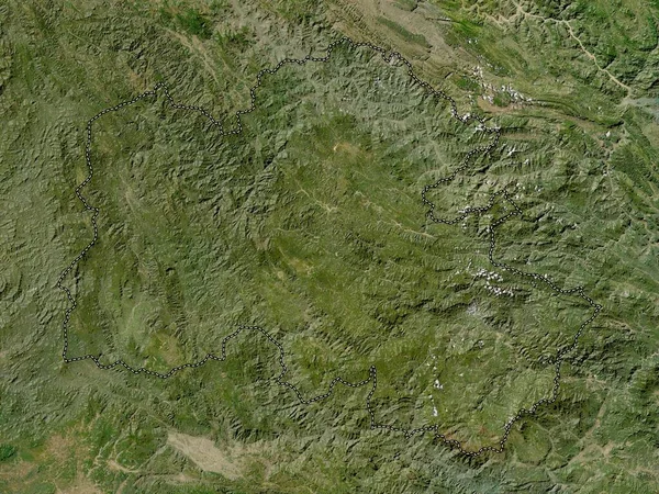 Houaphan Provinsen Laos Lågupplöst Satellitkarta — Stockfoto