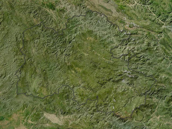 Houaphan Província Laos Mapa Satélite Baixa Resolução — Fotografia de Stock