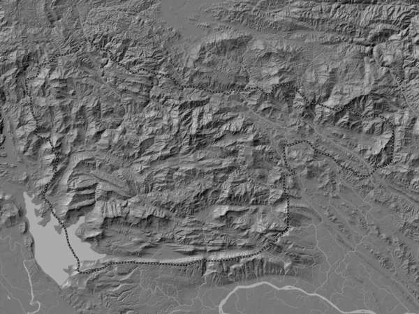 Xaisomboun Ειδική Περιοχή Του Λάος Υψόμετρο Bilevel Λίμνες Και Ποτάμια — Φωτογραφία Αρχείου
