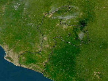 Margibi, Liberya Bölgesi. Düşük çözünürlüklü uydu haritası