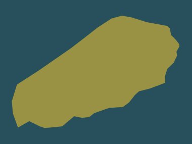 Libya 'nın Wadi al Hayat ilçesi. Katı renk biçimi