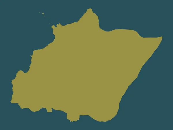 Norden Gouvernement Des Libanon Einfarbige Form — Stockfoto