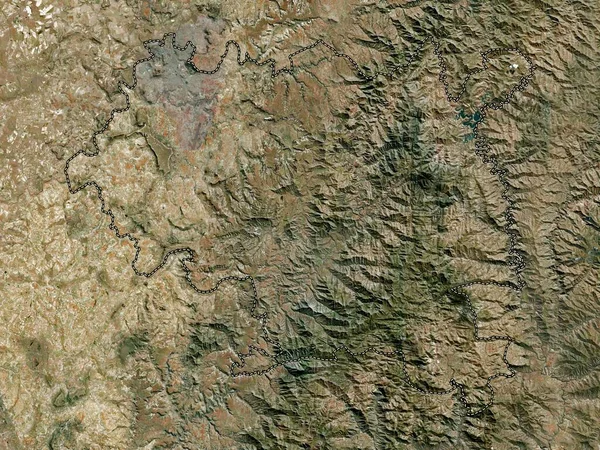 Maseru District Lesotho High Resolution Satellite Map — Stock Photo, Image