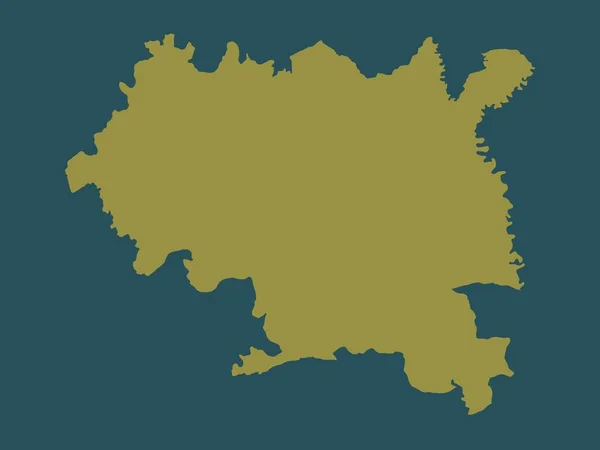 マセル レソトの地区 単色形状 — ストック写真