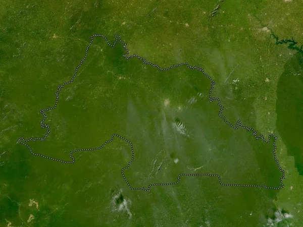 Grand Gedeh Okres Libérie Satelitní Mapa Nízkým Rozlišením — Stock fotografie