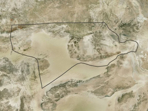 Wadi Ash Shati Dzielnica Libii Mapa Google Wysokiej Rozdzielczości — Zdjęcie stockowe