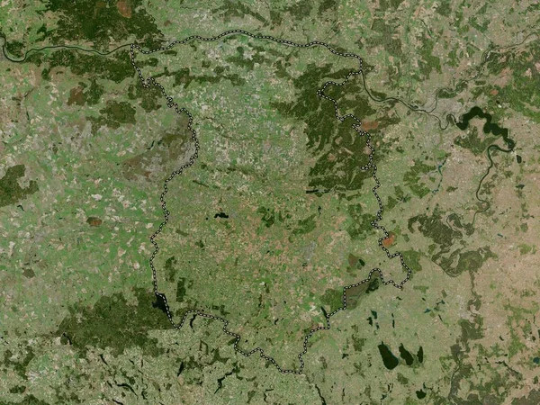 Marijampoles Comté Lituanie Carte Satellite Haute Résolution — Photo