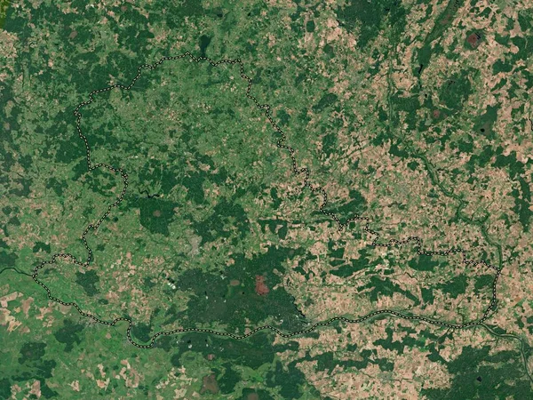 Taurages Litauens Län Lågupplöst Satellitkarta — Stockfoto