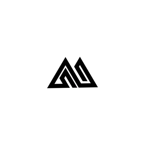 Buchstabenvorlage Logo Design — Stockvektor