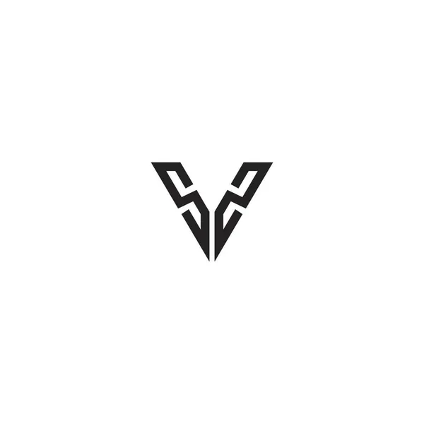 Brevmallens Logotyp — Stock vektor