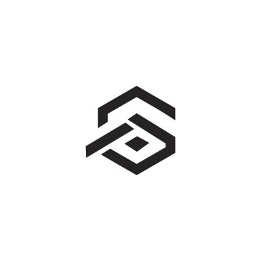 SP Modern Harf Logosu Tasarımı