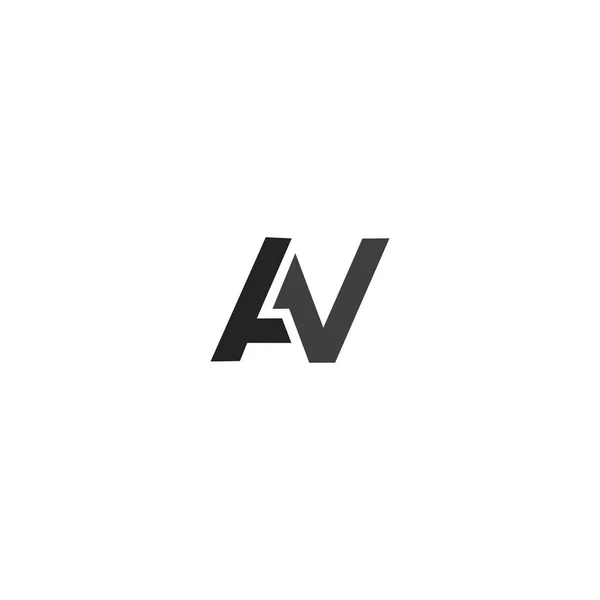 Bokstäver Logotyp Design Mall — Stock vektor