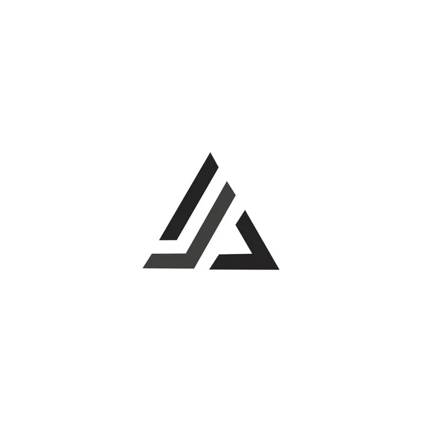 Letter Logo Design Template — Vettoriale Stock
