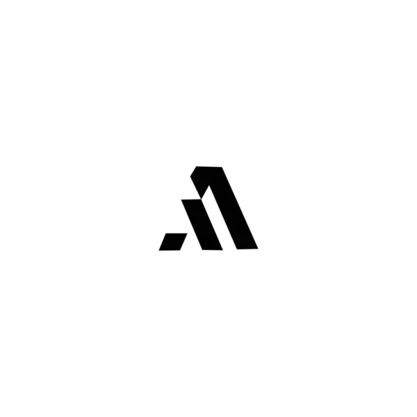 Carta Logo Design Vector —  Vetores de Stock