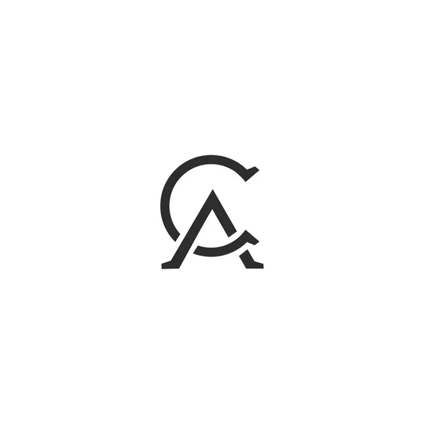 Letter Logo Design Vector — Vettoriale Stock