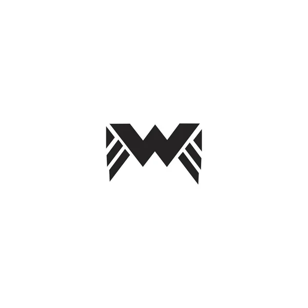 Betű Logo Design Sablon — Stock Vector