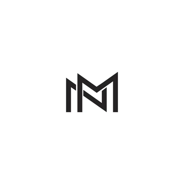 Initial Logotyp Utformar Mall — Stock vektor