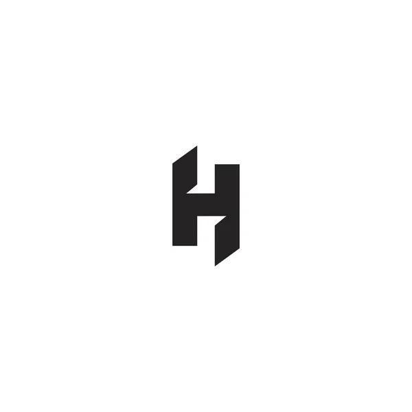 Hロゴアイコンデザインテンプレート — ストックベクタ