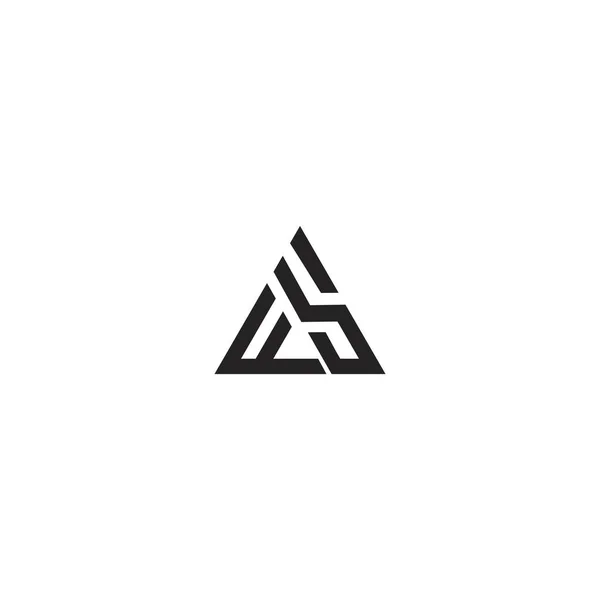 Ilk Logo Tasarım Şablonu — Stok Vektör