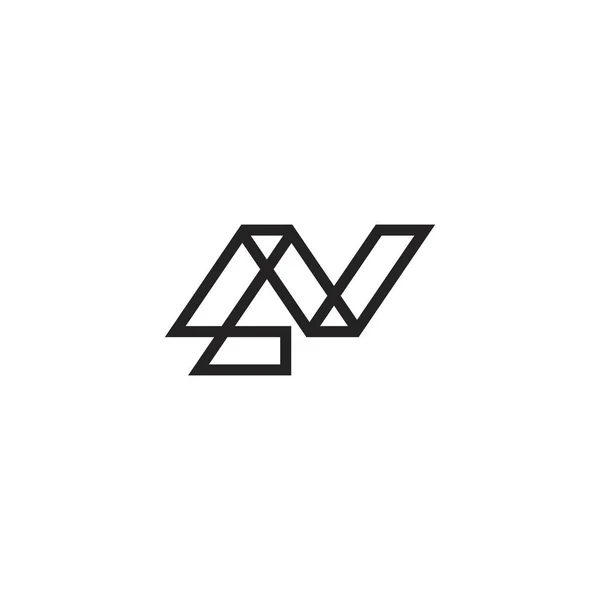 Eller Logotyp Ikon Designmall Element — Stock vektor