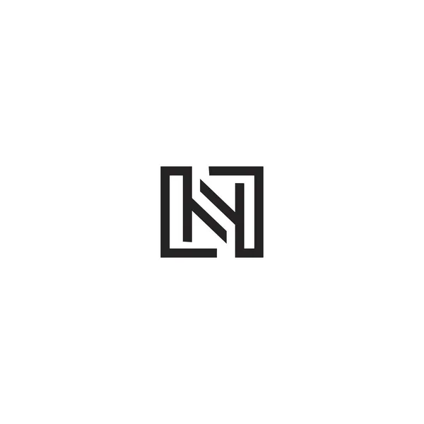Diseño Inicial Del Logotipo Letra — Archivo Imágenes Vectoriales