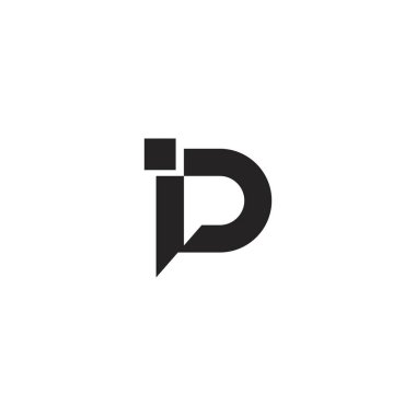 P Harfi Logo Tasarım Şablonu