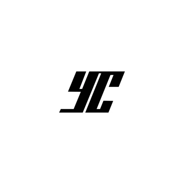 Carta Logo Design Modelo Vector —  Vetores de Stock
