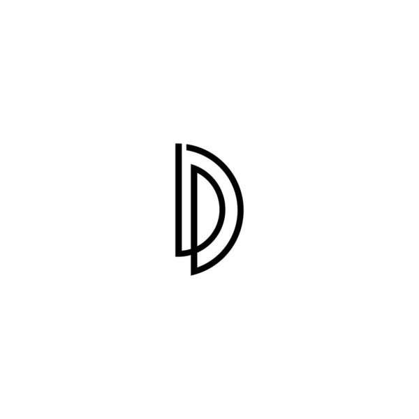 Letter Λογότυπο Σχεδιασμός Πρότυπο Διάνυσμα — Διανυσματικό Αρχείο