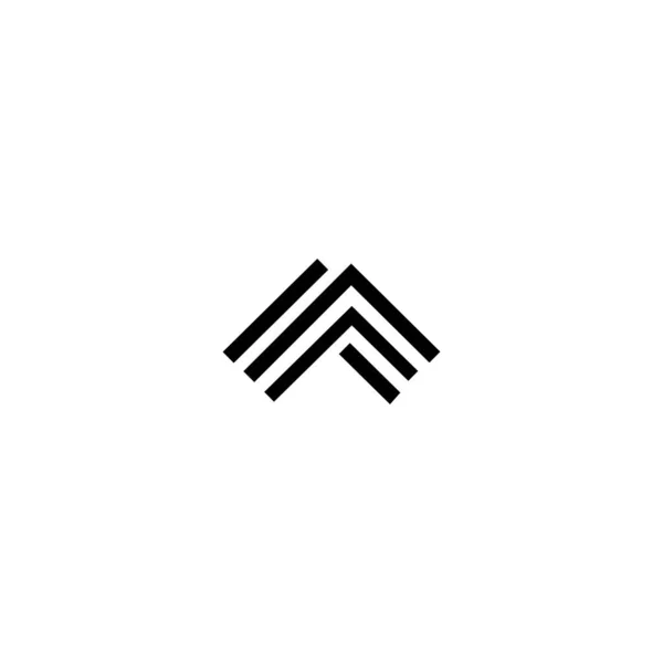 Modèle Conception Logo Lettre Vecteur — Image vectorielle