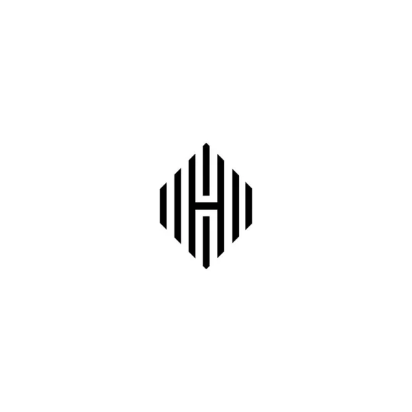 H字母标志设计模板 — 图库矢量图片