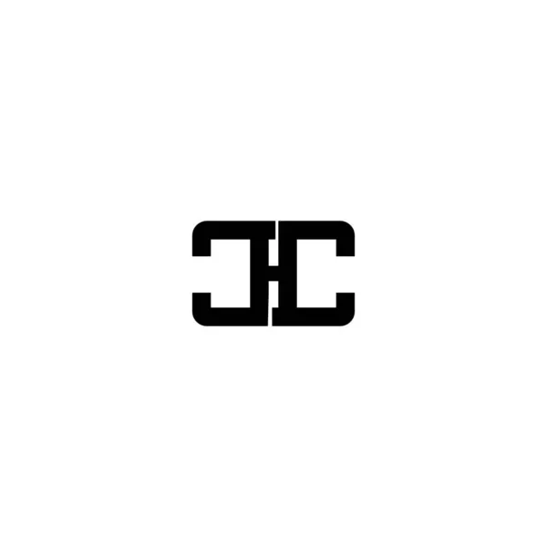 CC CHC Harf Logo Tasarımı Şablonu