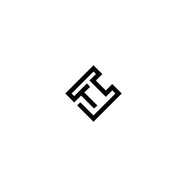 TC CT Harf Logo Tasarım Vektörü